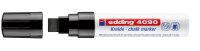 Kreidemarker 4090 Keilspitze 4-15 mm - schwarz