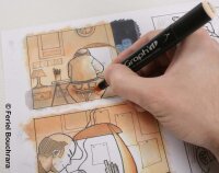 Layoutmarker GRAPHIT Classic 5er Set - Hauttöne