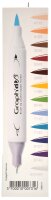 Layoutmarker GRAPHIT Sketch Brush & extra fine 12er...
