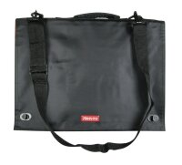 Zeichenplattentasche A4 Carry Bag, schwarz, Innenseite rot