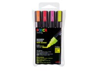 Marker POSCA PC-5M mittelfein Rundspitze 1,8-2,5 mm - 4er...