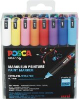 Marker POSCA PC-1MR extra-feine kalibrierte Spitze 0,7 mm...