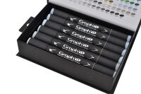 Layoutmarker GRAPHIT Classic 12er Set - Cool Grey