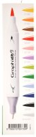 Layoutmarker GRAPHIT Sketch Brush & extra fine 12er...