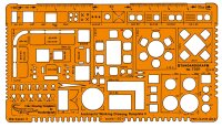Werkplanschablone II Architekt M 1:50
