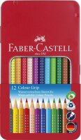 Buntstift Colour Grip - 12er Metalletui
