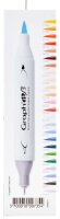 Layoutmarker GRAPHIT Sketch Brush & extra fine 24er...