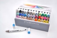 Layoutmarker GRAPHIT Sketch Brush & extra fine 36er...