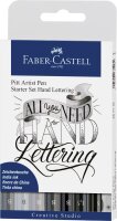 Tuschestift Pitt Artist Pen Lettering - 8er Etui sortiert