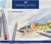 Aquarellstift Goldfaber Aqua - 24er Metalletui