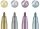 Tuschestift Pitt Artist Pen Metallic 1,5 mm - 4er Etu sortiert