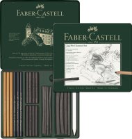 PITT Charcoal Set - 24er Metalletui
