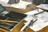 PITT Charcoal Set - 24er Metalletui