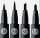 Tuschestift PITT ARTIST PEN schwarz -  4er Etui Brush, Soft Brush, SC, 1,5 mm