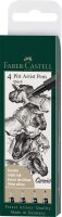 Tuschestift Pitt Artist Pen schwarz Spitzen XS, S, F, M -...