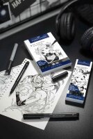 Tuschestift Pitt Artist Pen Manga - 8er Etui, Spitzen...
