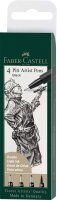 Tuschestift Pitt Artist Pen schwarz Spitzen S, F, M, B -...