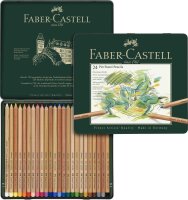 Farbstift PITT PASTELL Mine 4,3 mm - 24er Metalletui...