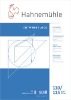 Transparentpapierblock A4 - 110 g/m - 50Blatt