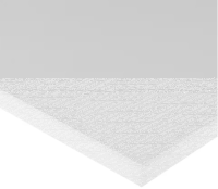 Schaumstoffplatte 3 mm - 70x100 mm, weiß  - 15er Pack