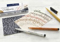 Tuschestift Pitt Artist Pen Calligraphy 2,5 mm - 6er Etui sortiert