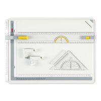 Profi Plus Zeichenplatte A3 Schnellzeichendreieck, Studio...