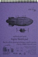 Spiralblock Authentic DIN A4 - Ingres Papier, 30 Blatt,...