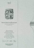 Zeichenblock Bristolkarton Authentic im Schuber 185 g/qm...
