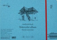 Skizzenheft Authentic 17 x 24 cm - 12 Blatt, rau, 280...
