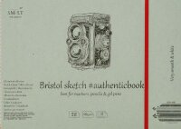 Skizzenheft Authentic 17x24 cm - Bristolkarton, 18 Blatt,...