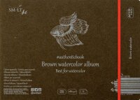 Skizzenheft Authentic 17 x 24 cm - 12 Blatt, rau, 280...