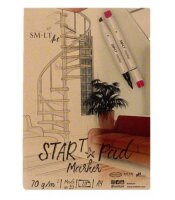Skizzenblock Marker START A4 - 20 Blatt, 75g/qm