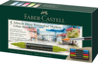 Aquarellmarker Albrecht Dürer - 5er Etui Urban Sketch