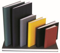 Skizzenbuch A5 quer Ganzefalin - 176 Seiten, 100g/qm - rot