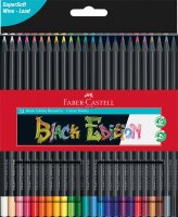 Buntstift Black Edition Super Soft Mine: 3,3 mm - 24er...