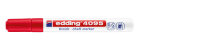 Kreidemarker 4095 Rundspitze 2-3 mm - rot