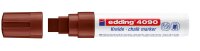 Kreidemarker 4090 Keilspitze 4-15 mm - braun