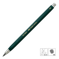 Fallminenstift TK 9400, ohne Clip, 3,15 mm - 4B