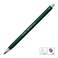 Fallminenstift TK 9400, ohne Clip, 3,15 mm - 6B