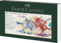 Art & Graphic 36er Metalletui leer