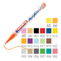 Acrylmarker 5300 fein Rundspitze 1-2 mm - neonorange