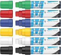 Acrylmarker Paint-It 330 Keilspitze 15 mm - 6 Farben