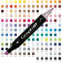 Layoutmarker GRAPHIT Classic - 172 Farben plus Blender