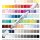 Layoutmarker GRAPHIT Sketch Brush & extra fine - 120 Farben plus Blender