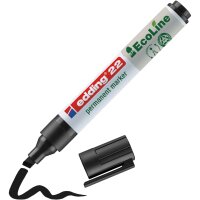 Permanent marker EcoLine 22 wedge tip 1-5mm - all colours