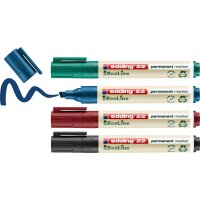 Permanent marker EcoLine 22 wedge tip 1-5mm - all colours