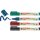Permanent marker EcoLine 22 wedge tip 1-5mm - all colours