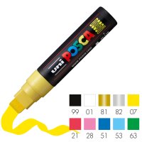 Marker POSCA PC-17K extra-breit Keilspitze 15 mm - 10 Farben