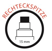 Marker POSCA PC-17K extra-breit Keilspitze 15 mm - 10 Farben