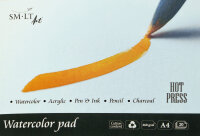 Traditioneller Aquarellblock DIN A4 - Hot-Press, 20...